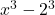 {x}^{3}-{2}^{3}