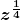 \boldsymbol{\displaystyle z^{\frac{1}{4}}}