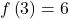 f\left(3\right)=6