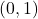 \displaystyle(0,1)