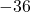 -36