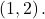 \left(1,2\right).