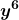 \boldsymbol{\displaystyle y^6}