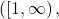 \left([1,\infty \right),