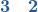 \display \boldsymbol{{\color{myblue1}3} \quad {\color{myblue1}2}} 