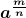 Rendered by QuickLaTeX.com \displaystyle \boldsymbol{a^{\frac{m}{n}}}