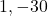 1,-30