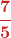 \displaystyle \boldsymbol{{\color{myred1}\frac{7}{5}}}
