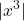 \displaystyle |x^3|