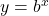 y={b}^{x}