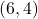 \left(6,4\right)