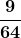 \boldsymbol{\displaystyle \frac{9}{64}} 