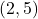(2,5)