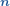 \displaystyle\boldsymbol{\color{myblue1}{^n}}