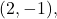 (2,-1),