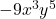 \display -9x^3y^5 