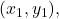 ({x}_{1},{y}_{1}),