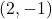 \left(2,-1\right)
