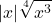 \displaystyle |x|\sqrt[4]{x^3}