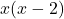 x(x-2)