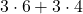 3\cdot 6+3\cdot 4