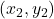 \left({x}_{2},{y}_{2}\right)