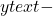 ytext{-}