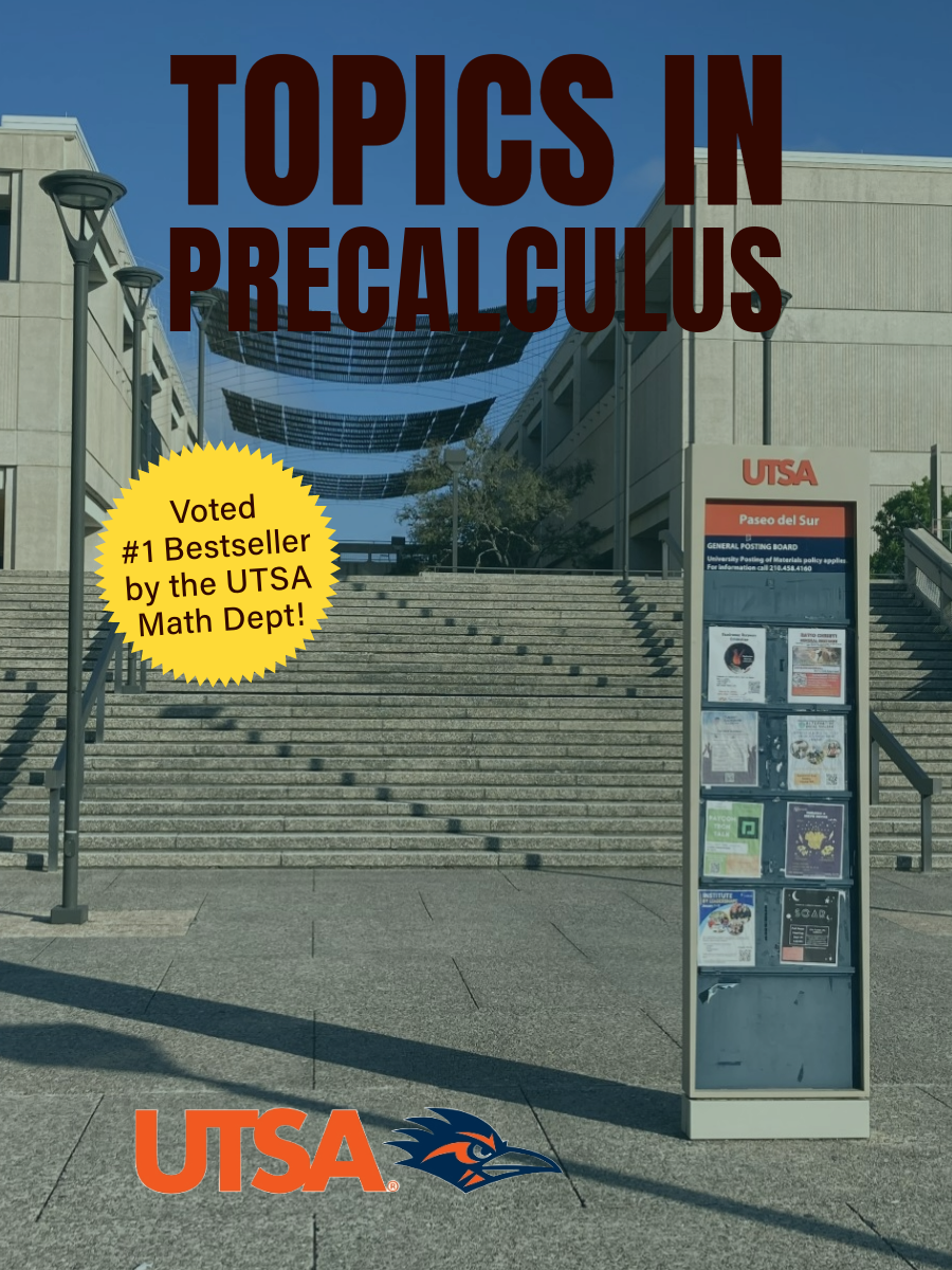 Cover image for Topics in Precalculus