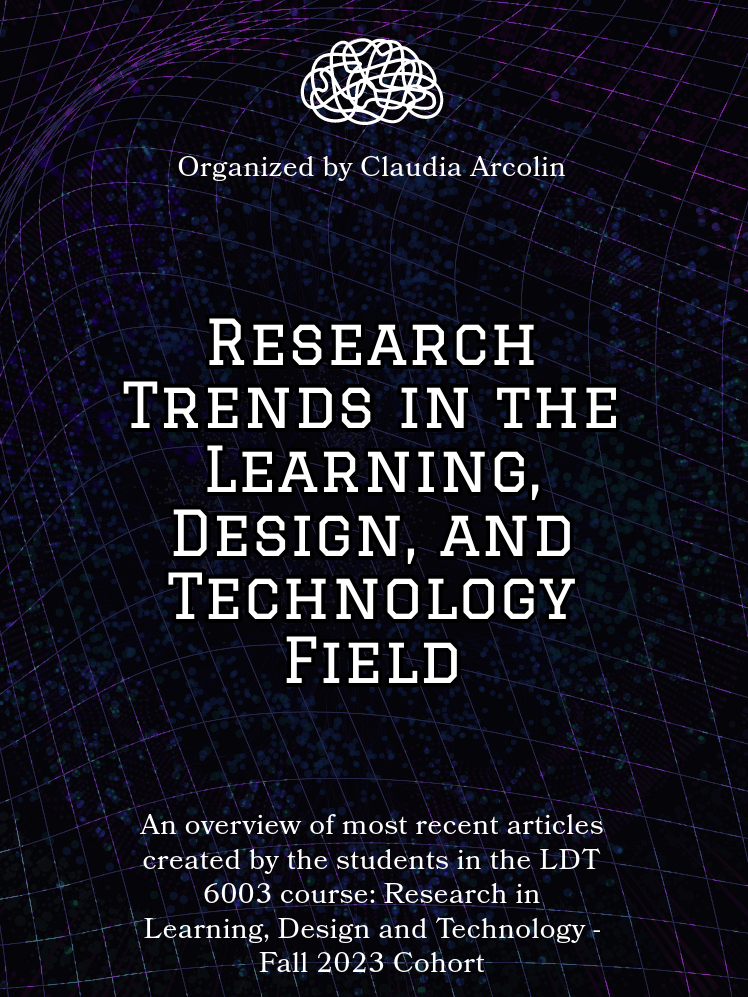 Cover image for Research Trends in the Learning, Design and Technology Field