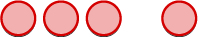 The expression is minus 3 minus 1. 4 red counters are shown.