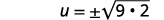 Simplify the radical rewriting the square root of eighteen as the product of the square root of nine and the square root of two.