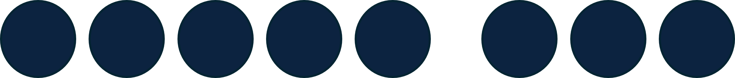 We now have 8 blue counters. Hence, 5 minus negative 3,is 8.